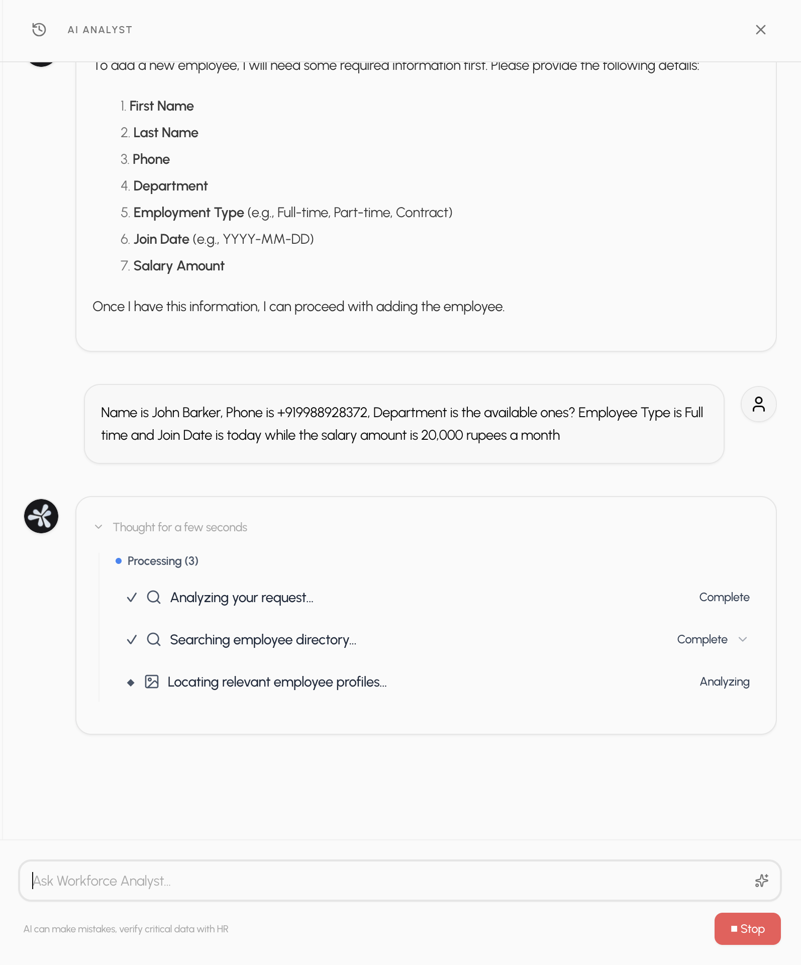 AI Command Center view 2